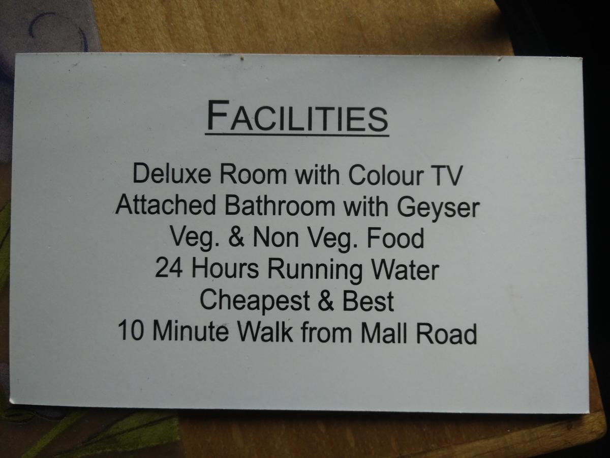 Mehdudia Guest House Shimla Ngoại thất bức ảnh
